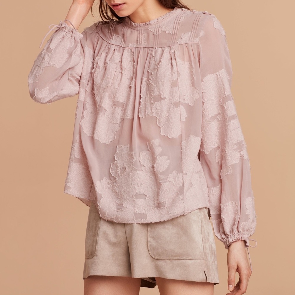 Aritzia Wilfred Lourdes blouse size XXS in Camille